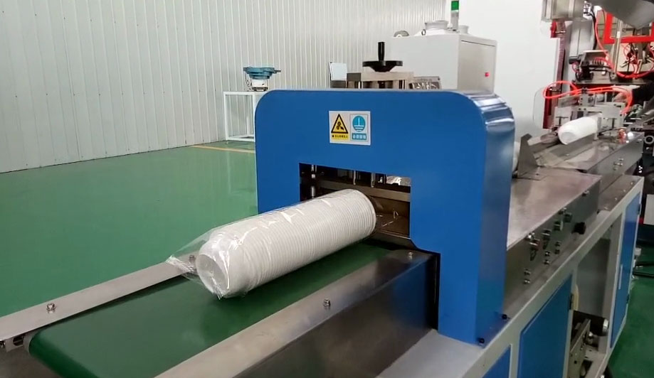machine d'emballage de gobelets en papier