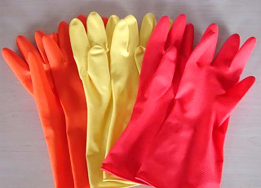 chaîne de production de gants