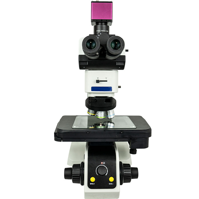 Microscope métallographique électronique