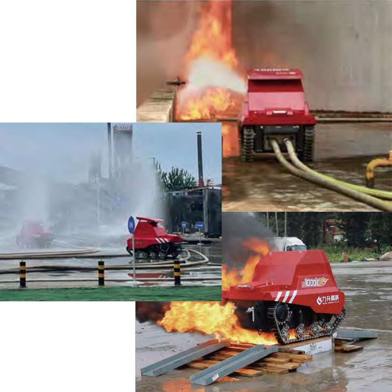 Robot de lutte contre les incendies