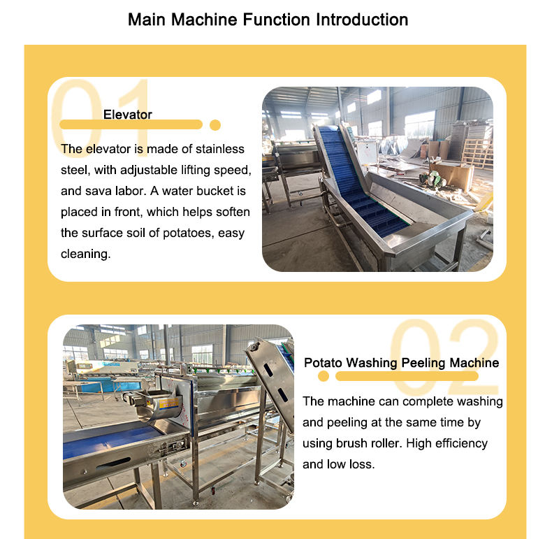 potato chips production line