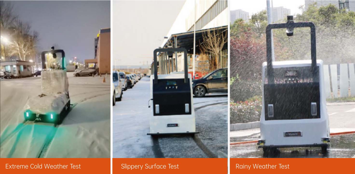 unmanned tractor trailer