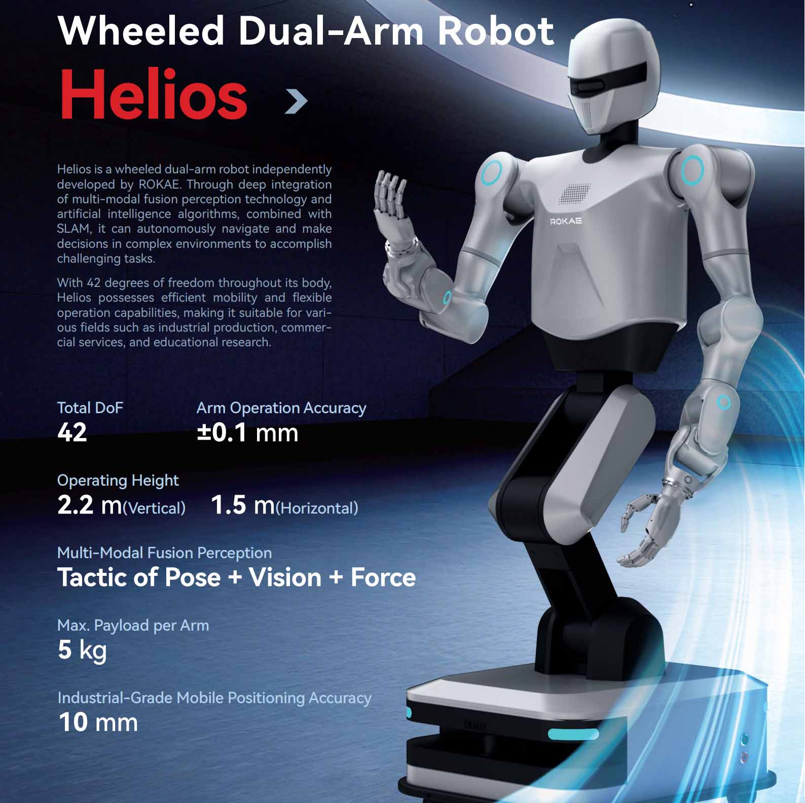 wheeled dual-arm Robot