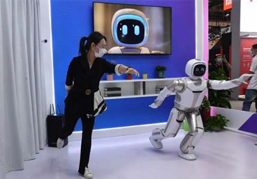Robot de service AI domestique